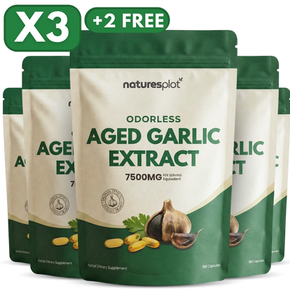 Aged Garlic Extract - 7500mg Odorless