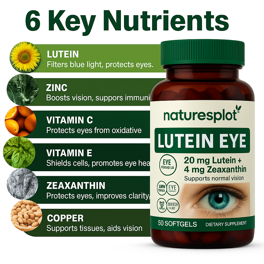 High-Potency Lutein Eye Vitamins