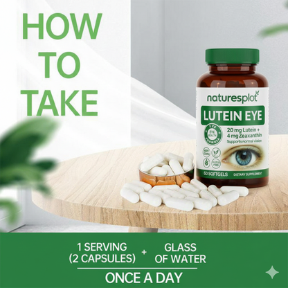 High-Potency Lutein Eye Vitamins