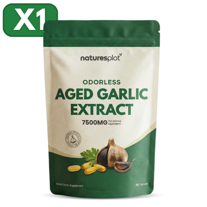 Aged Garlic Extract - 7500mg Odorless