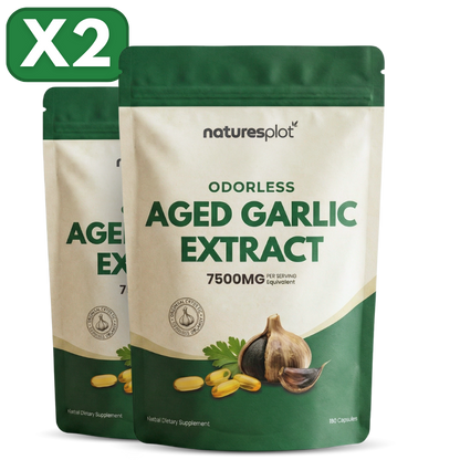 Aged Garlic Extract - 7500mg Odorless