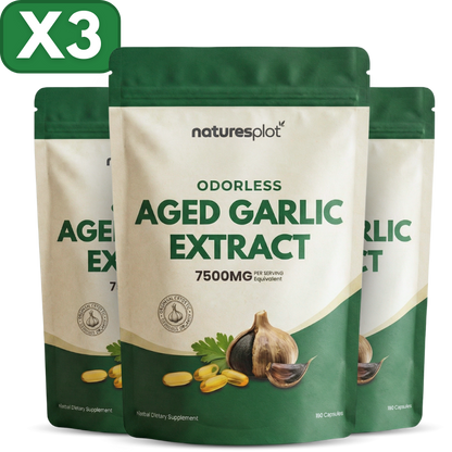 Aged Garlic Extract - 7500mg Odorless