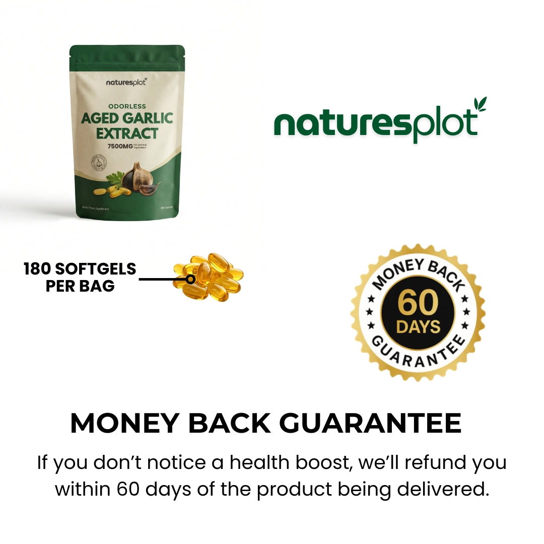 Aged Garlic Extract - 7500mg Odorless